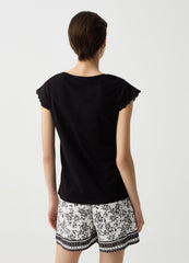 Short Pyjamas In Organic Cotton And Viscose