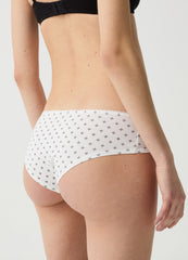 Three-pack organic stretch cotton French knickers