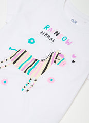 Ovs Organic Cotton T-Shirt With Print