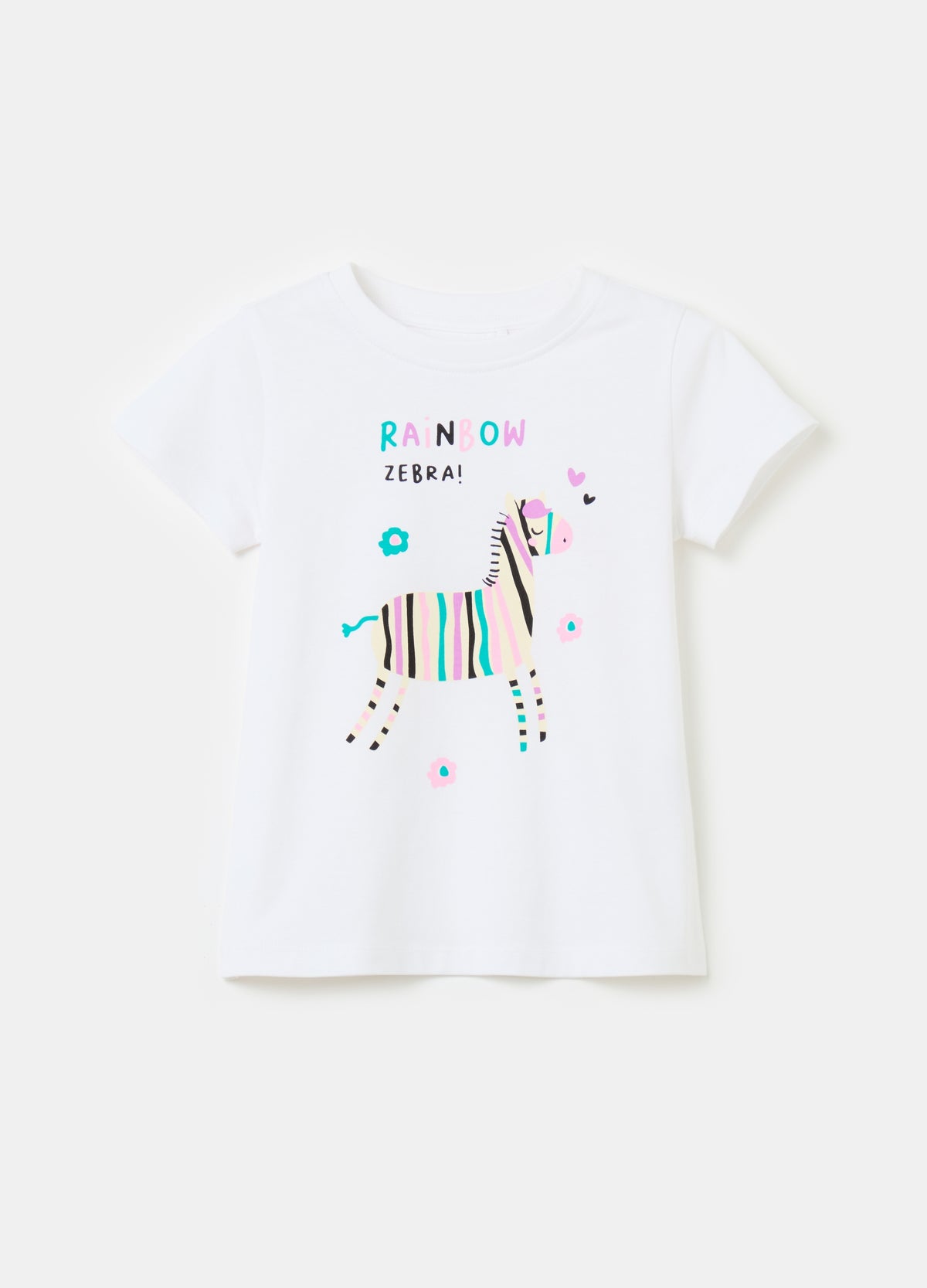 Ovs Organic Cotton T-Shirt With Print