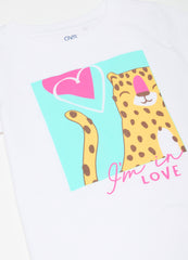 Ovs Organic Cotton T-Shirt With Print