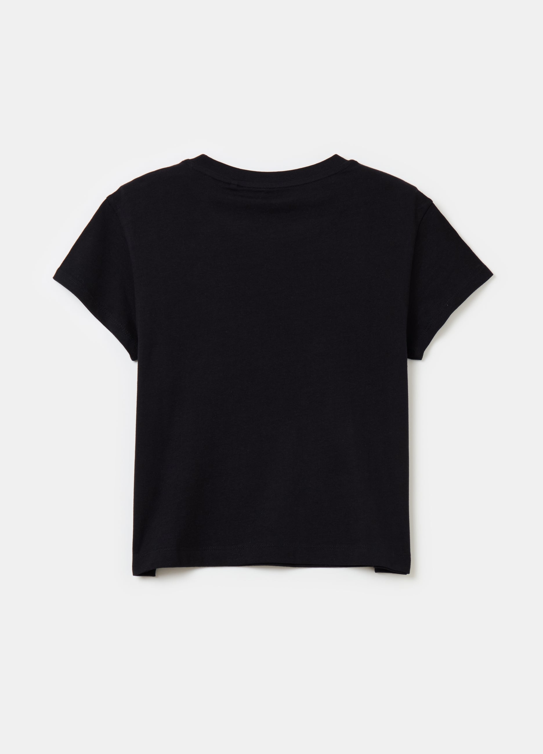 Ovs Printed Cotton T-Shirt