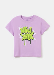Printed Cotton T-Shirt