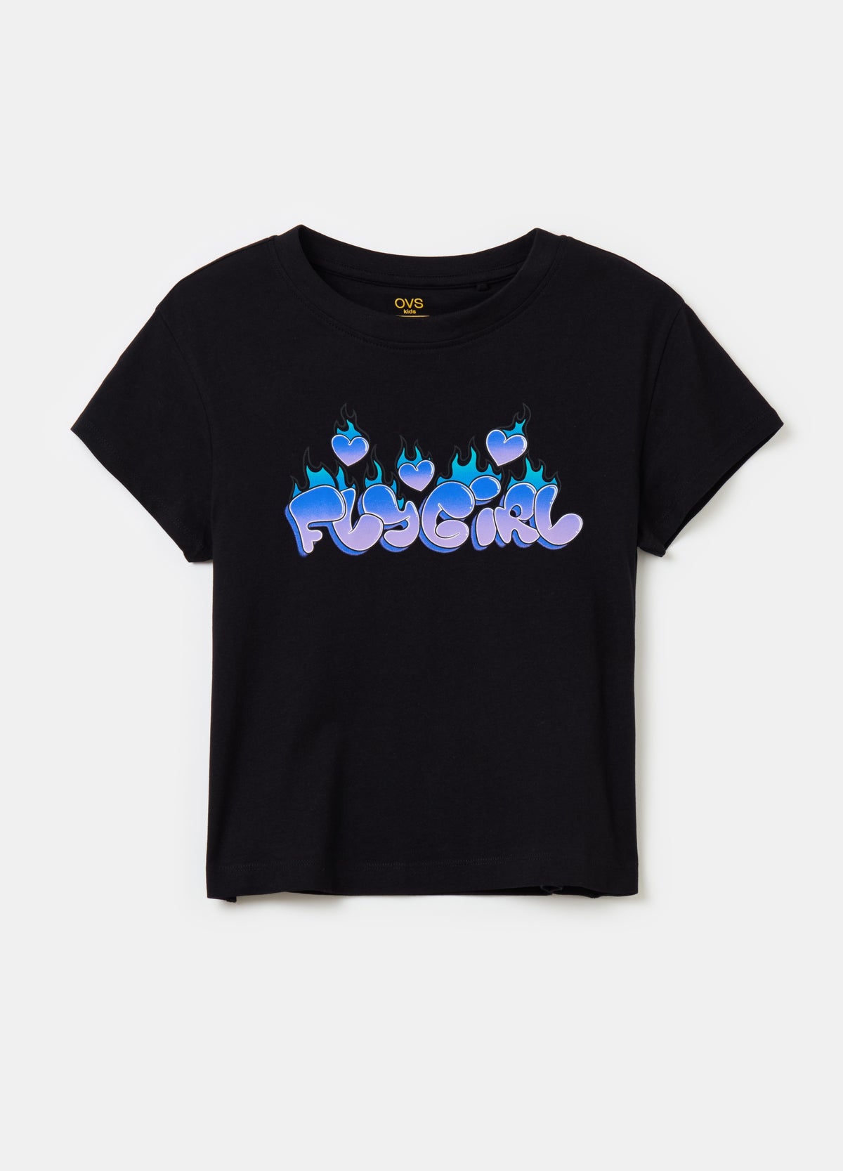 Ovs Printed Cotton T-Shirt