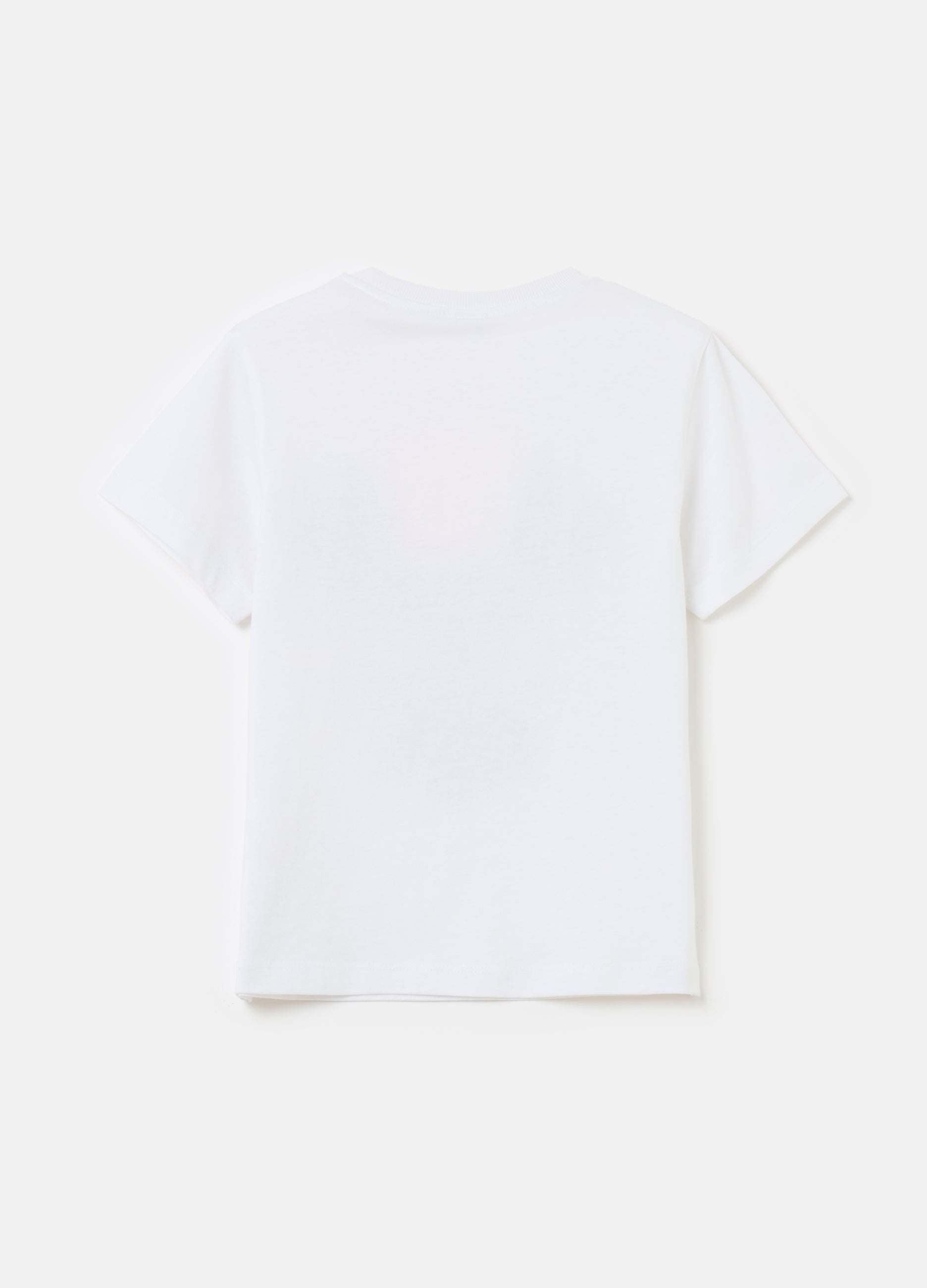 Ovs Cotton T-Shirt With Batman Print