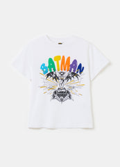 Ovs Cotton T-Shirt With Batman Print
