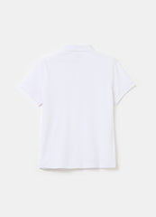 Solid Colour Cotton Polo Shirt