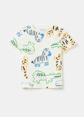 Printed Cotton T-Shirt