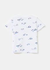 Ovs Organic Cotton T-Shirt With Print