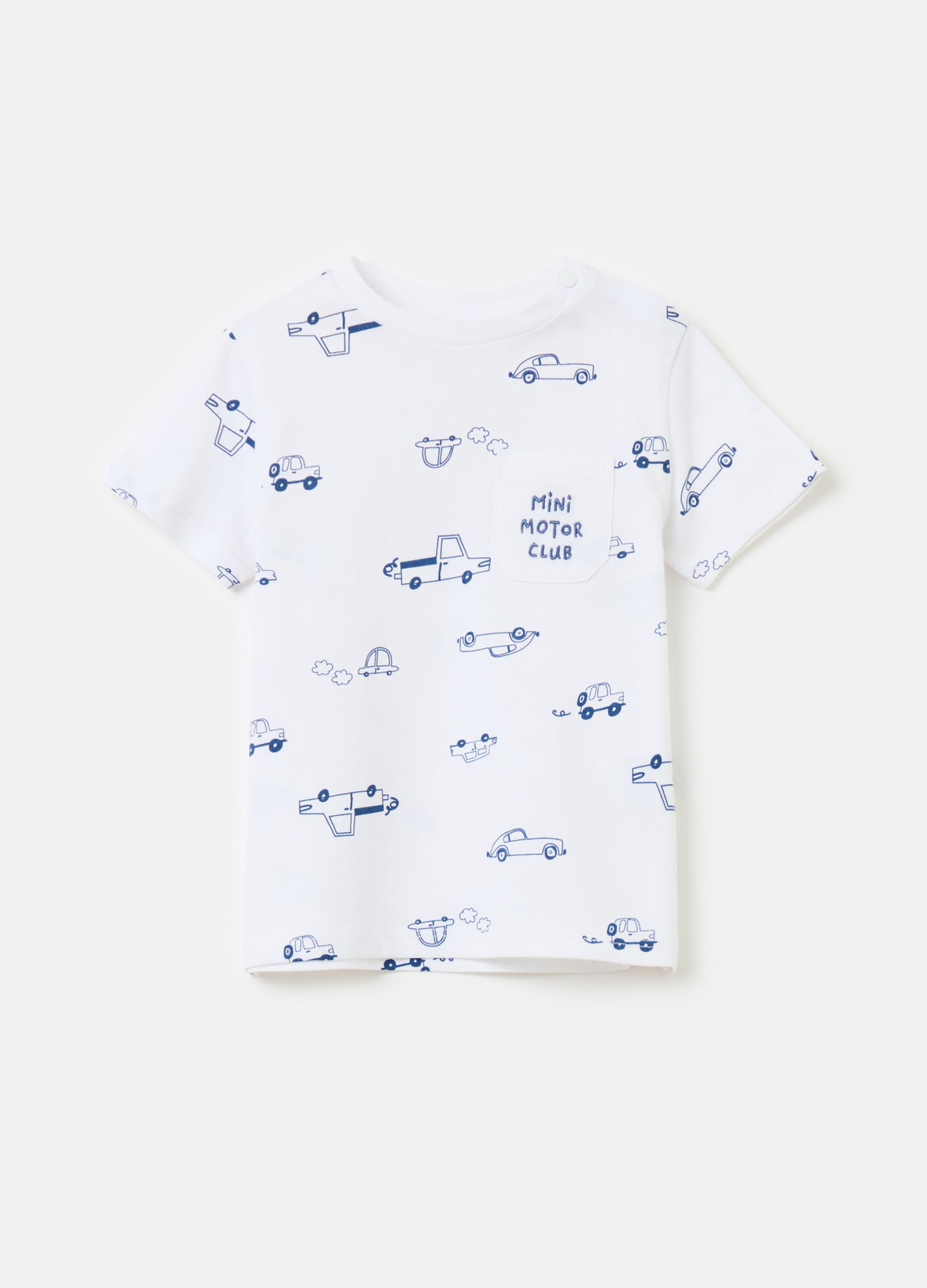 Ovs Organic Cotton T-Shirt With Print
