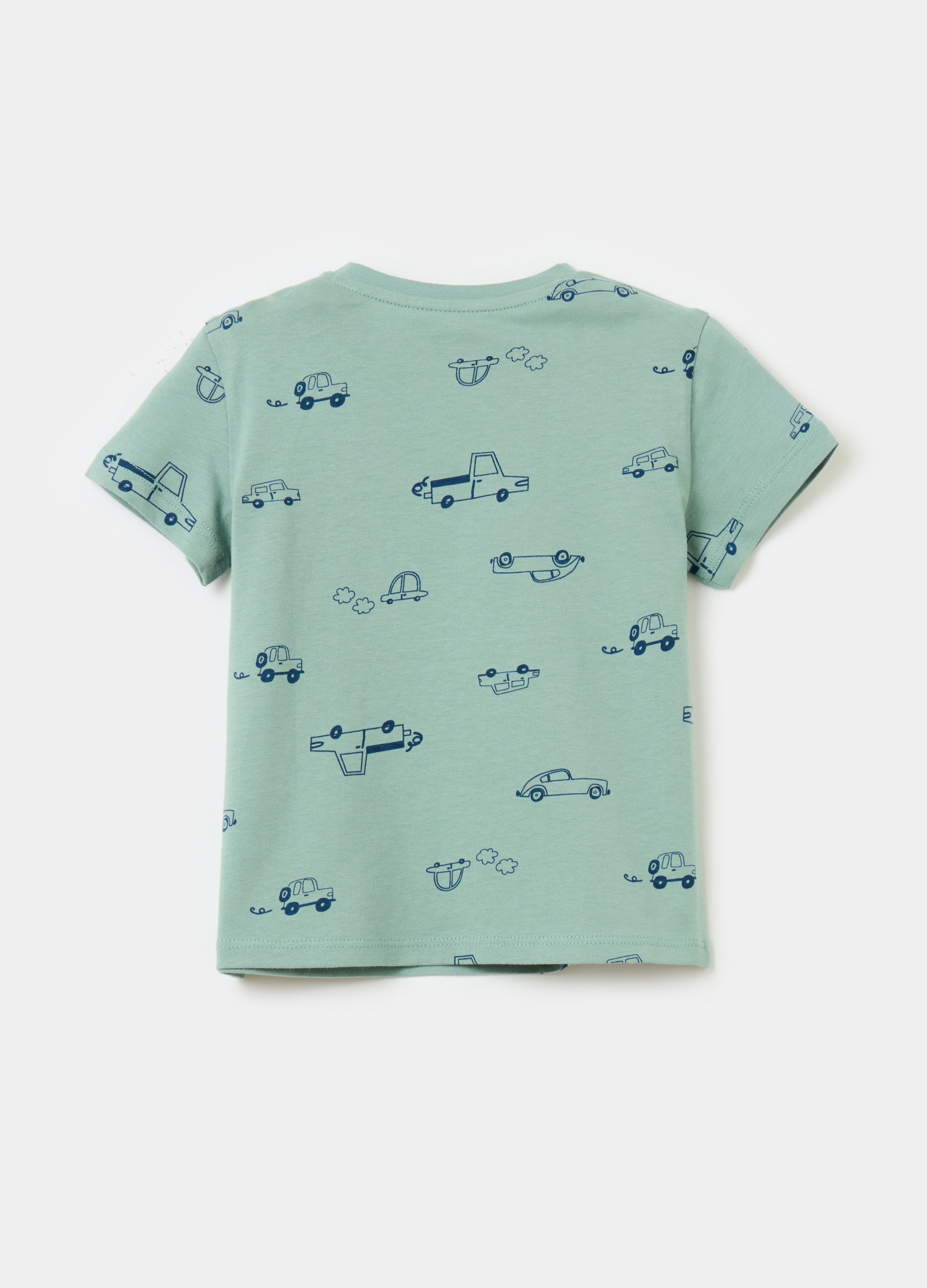 Ovs Organic Cotton T-Shirt With Print