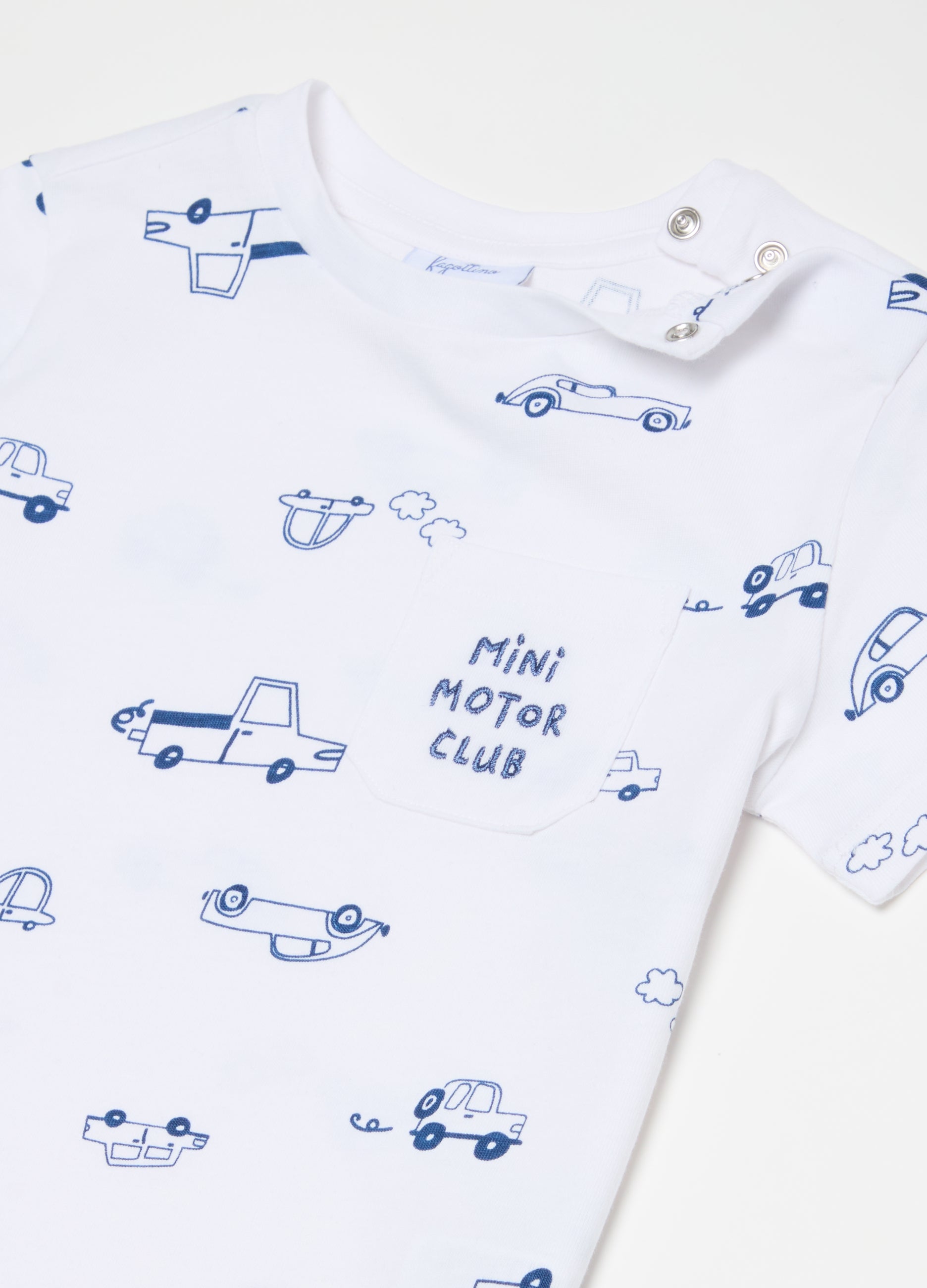 Ovs Organic Cotton T-Shirt With Print