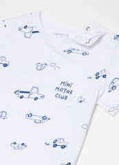 Ovs Organic Cotton T-Shirt With Print