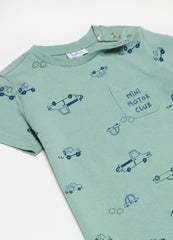 Ovs Organic Cotton T-Shirt With Print