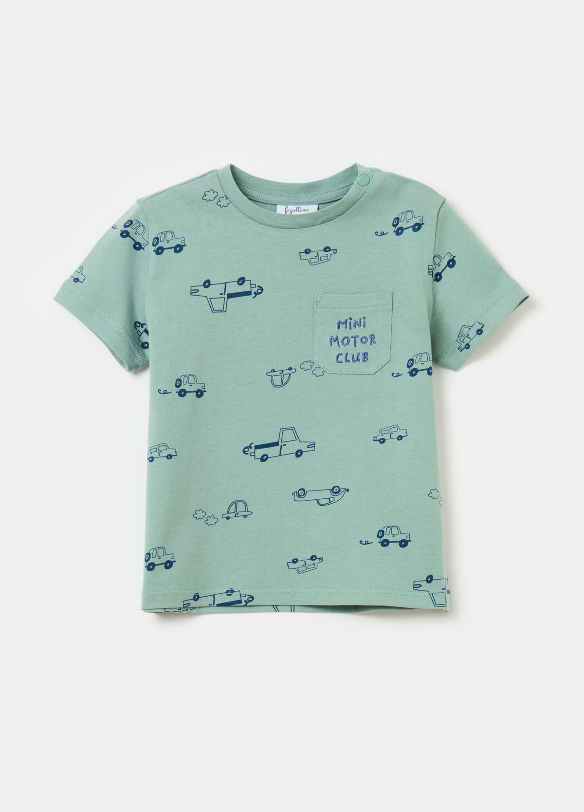 Ovs Organic Cotton T-Shirt With Print