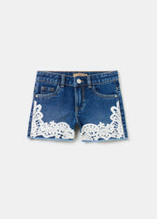 Ovs Denim Shirts With Broderie Anglaise Application