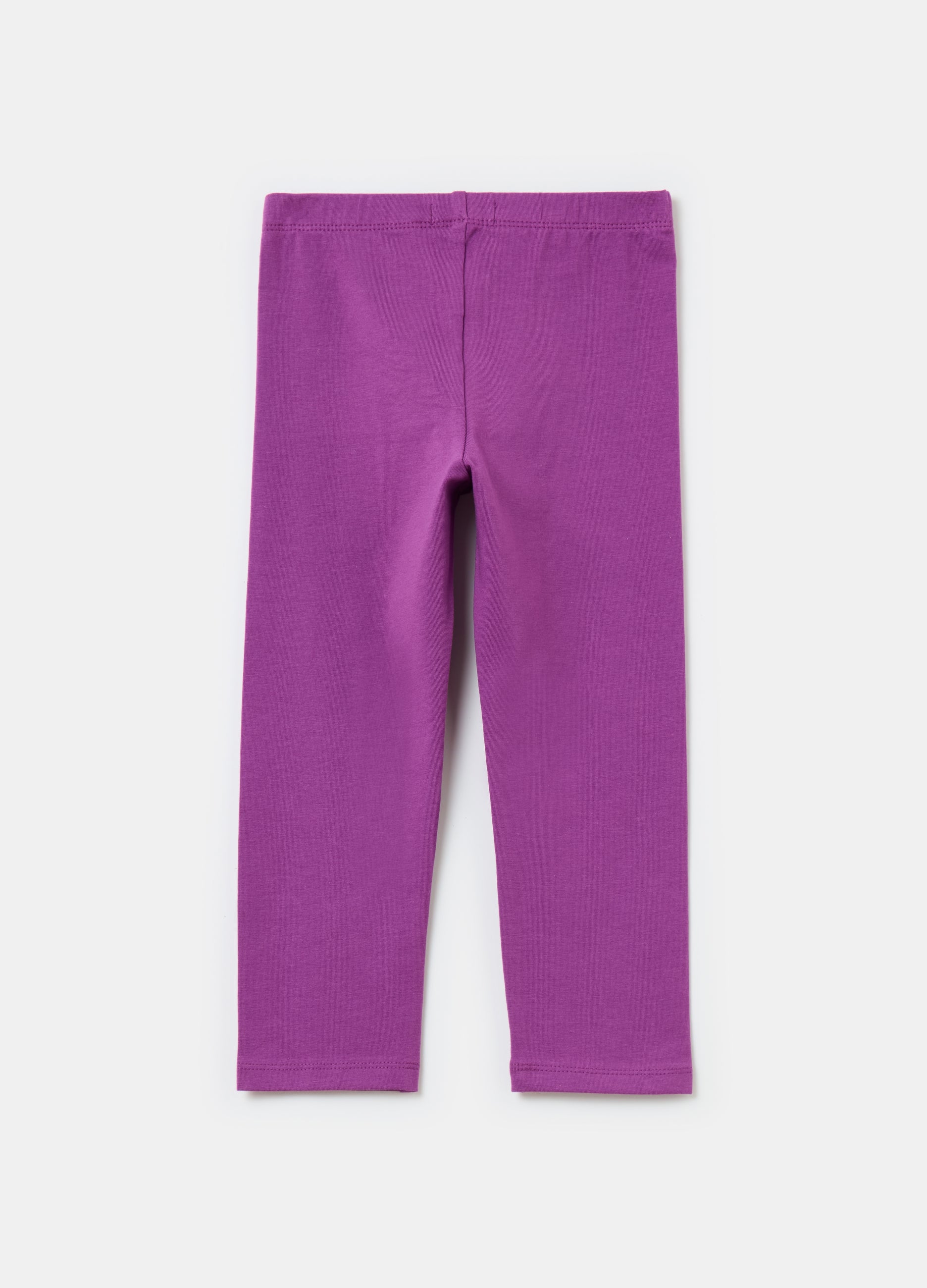 Ovs Three-Quarter Leggings With Glitter