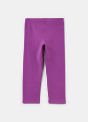 Ovs Three-Quarter Leggings With Glitter