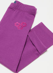 Ovs Three-Quarter Leggings With Glitter