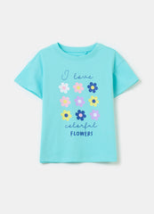 Ovs Organic Cotton T-Shirt With Print