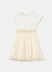 Ovs Sleeveless Dress With Tulle Skirt