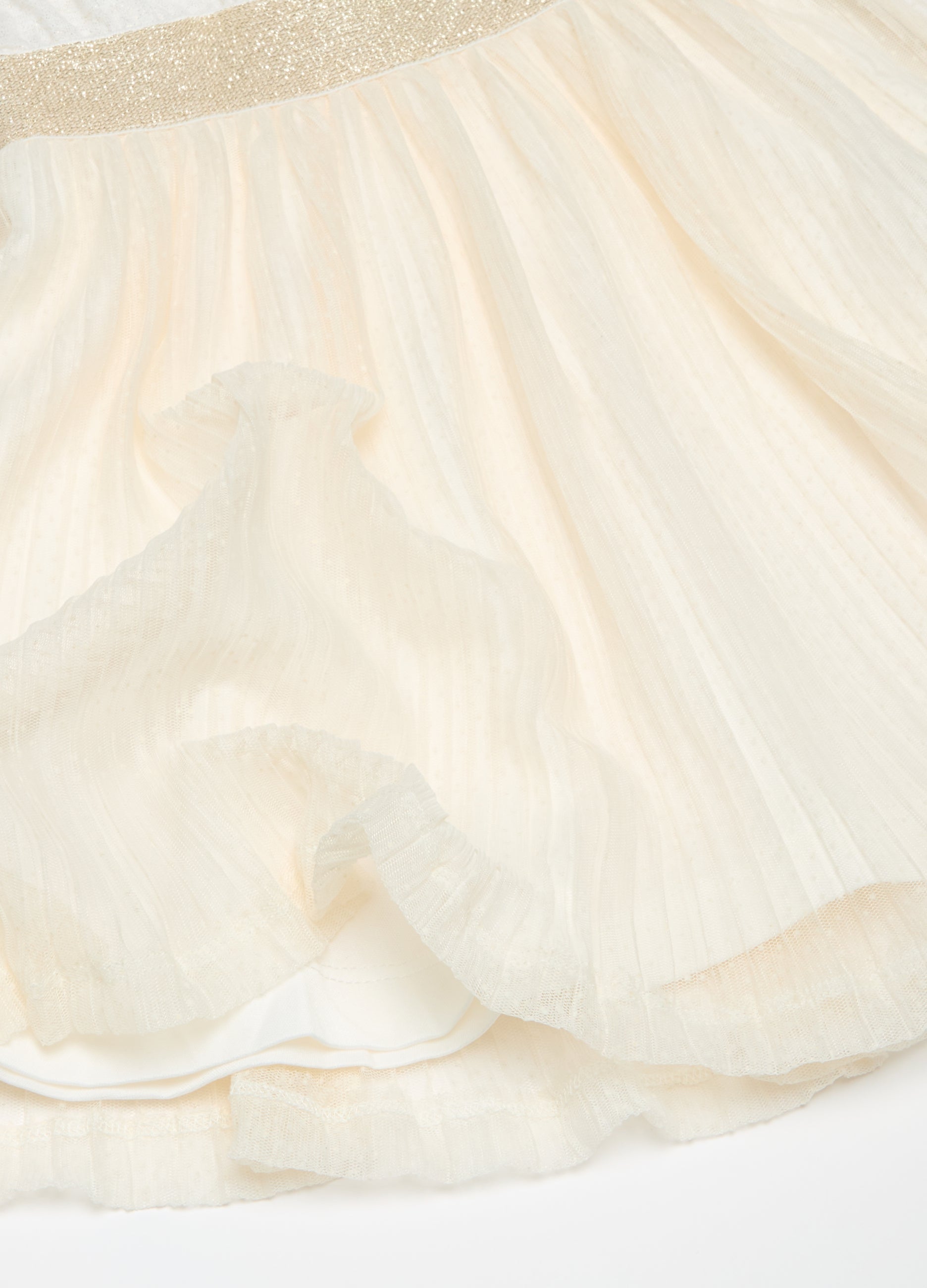 Ovs Sleeveless Dress With Tulle Skirt