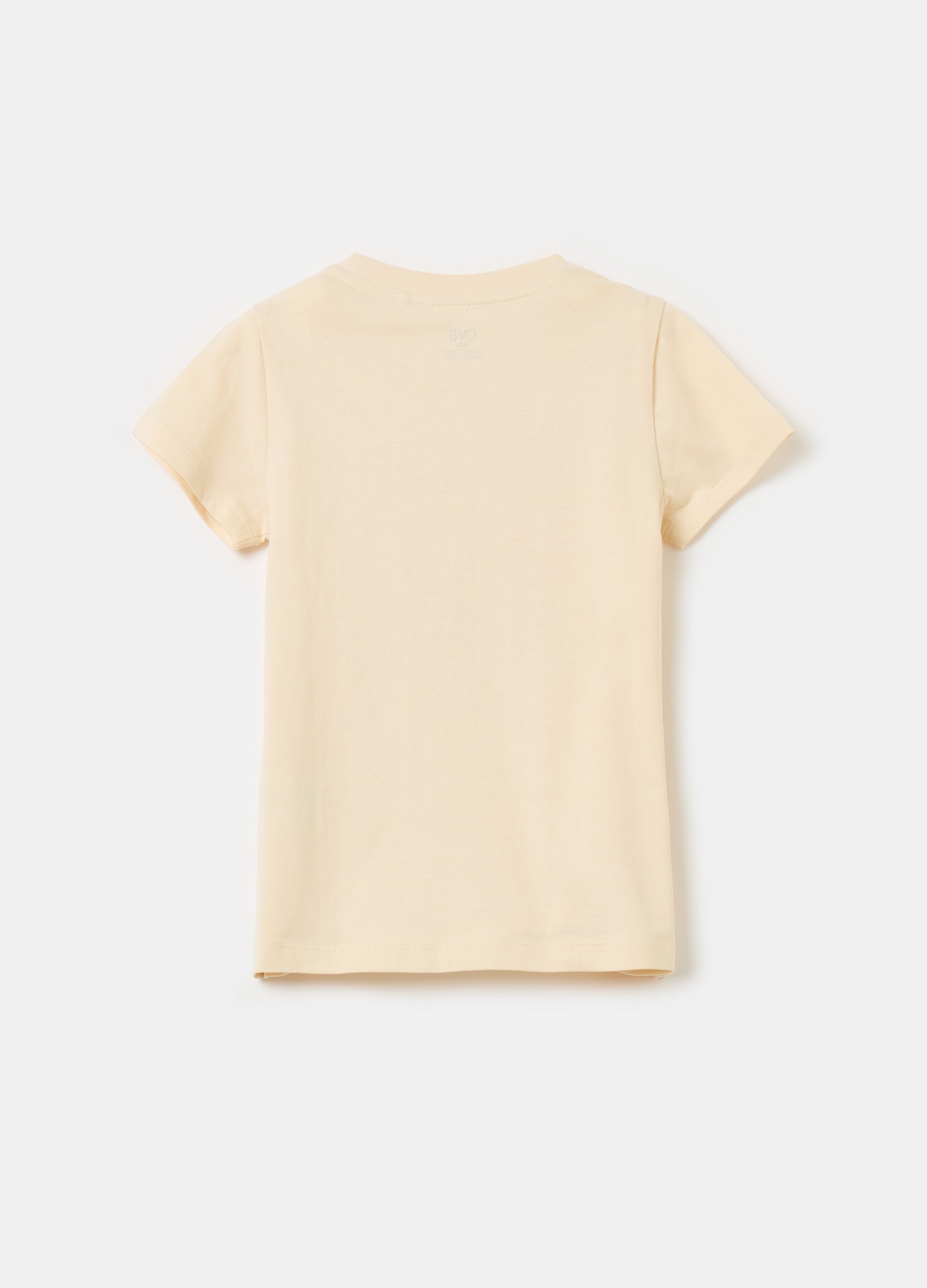Ovs Printed Cotton T-Shirt