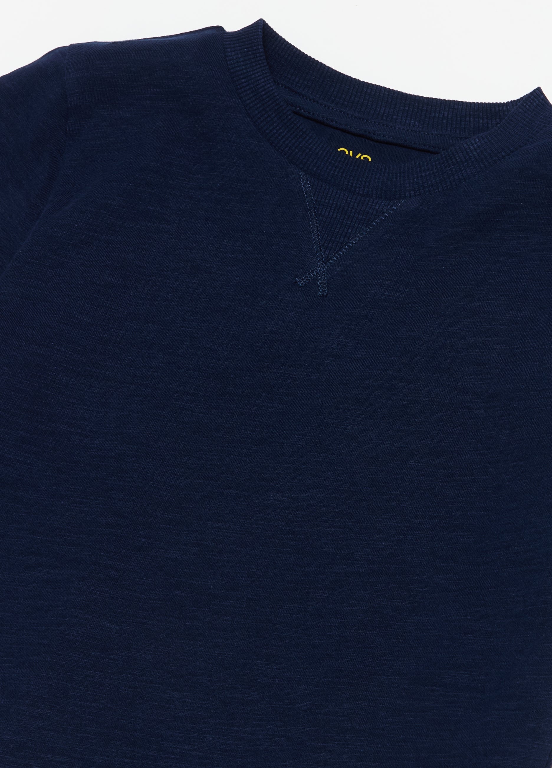Ovs Cotton T-Shirt With Detail