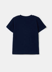 Ovs Cotton T-Shirt With Detail