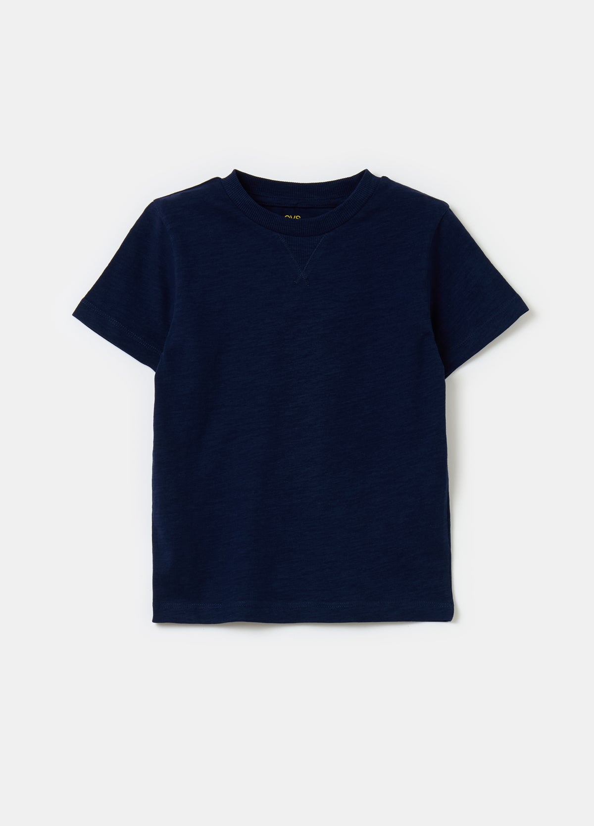 Ovs Cotton T-Shirt With Detail