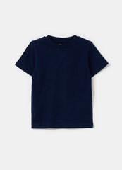 Ovs Cotton T-Shirt With Detail