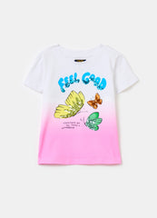Ovs T-Shirt With Print And Sequins