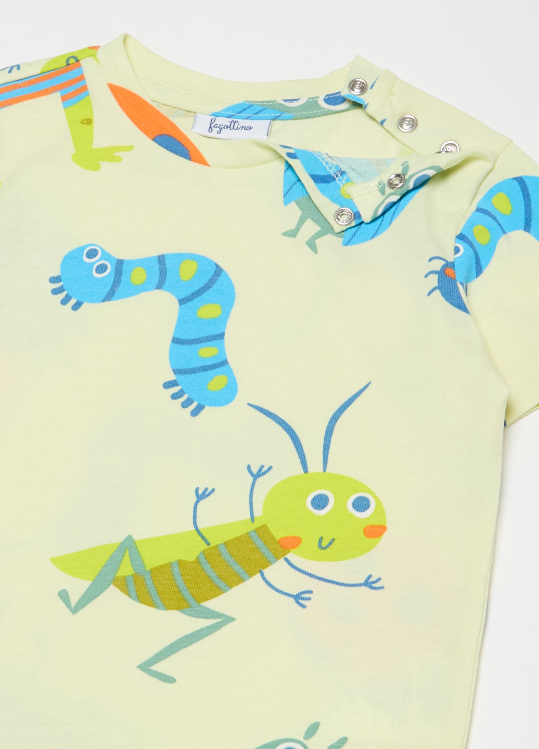 Ovs Cotton T-Shirt With Print