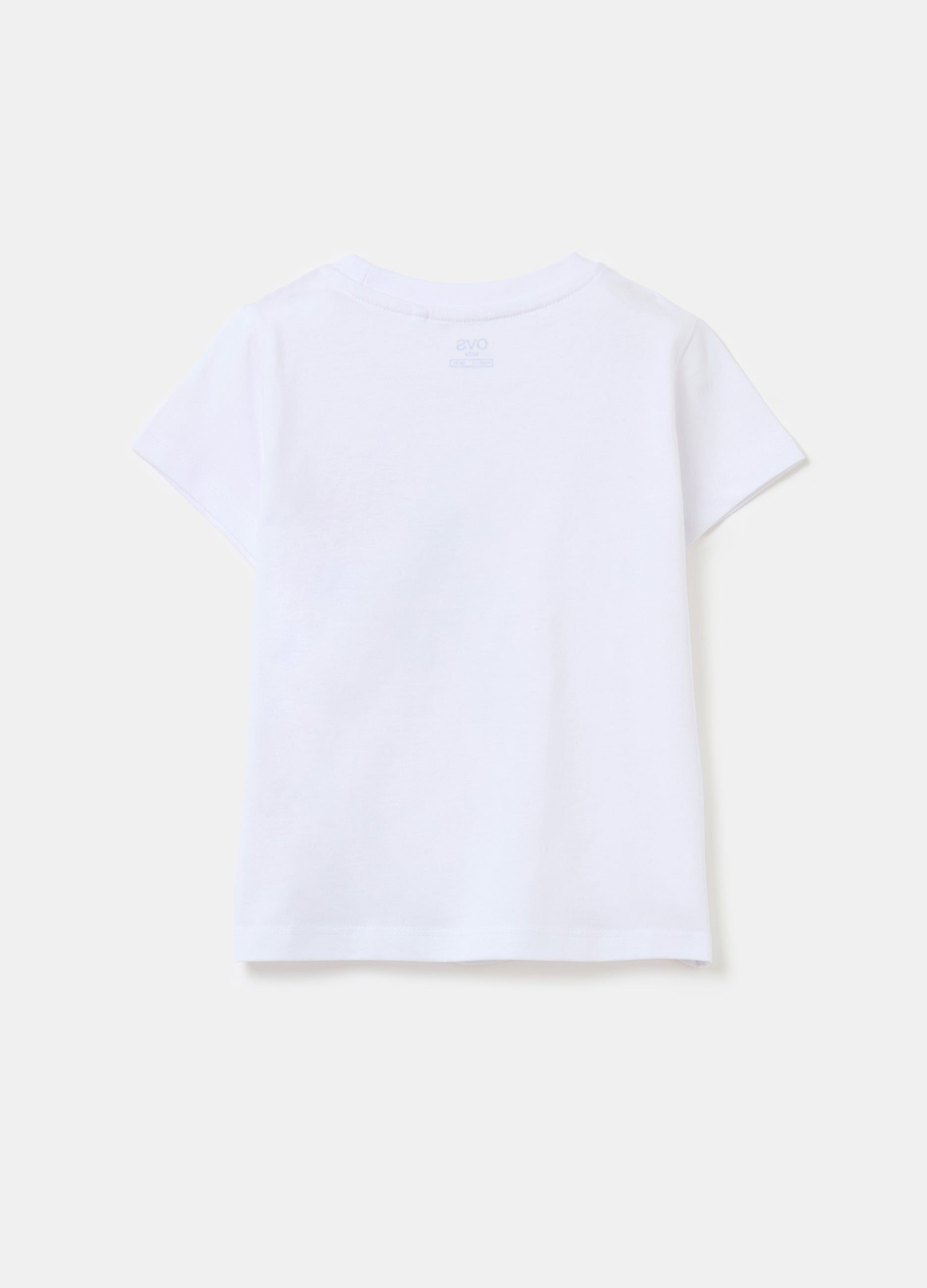 Ovs Printed Cotton T-Shirt