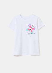 Ovs Printed Cotton T-Shirt