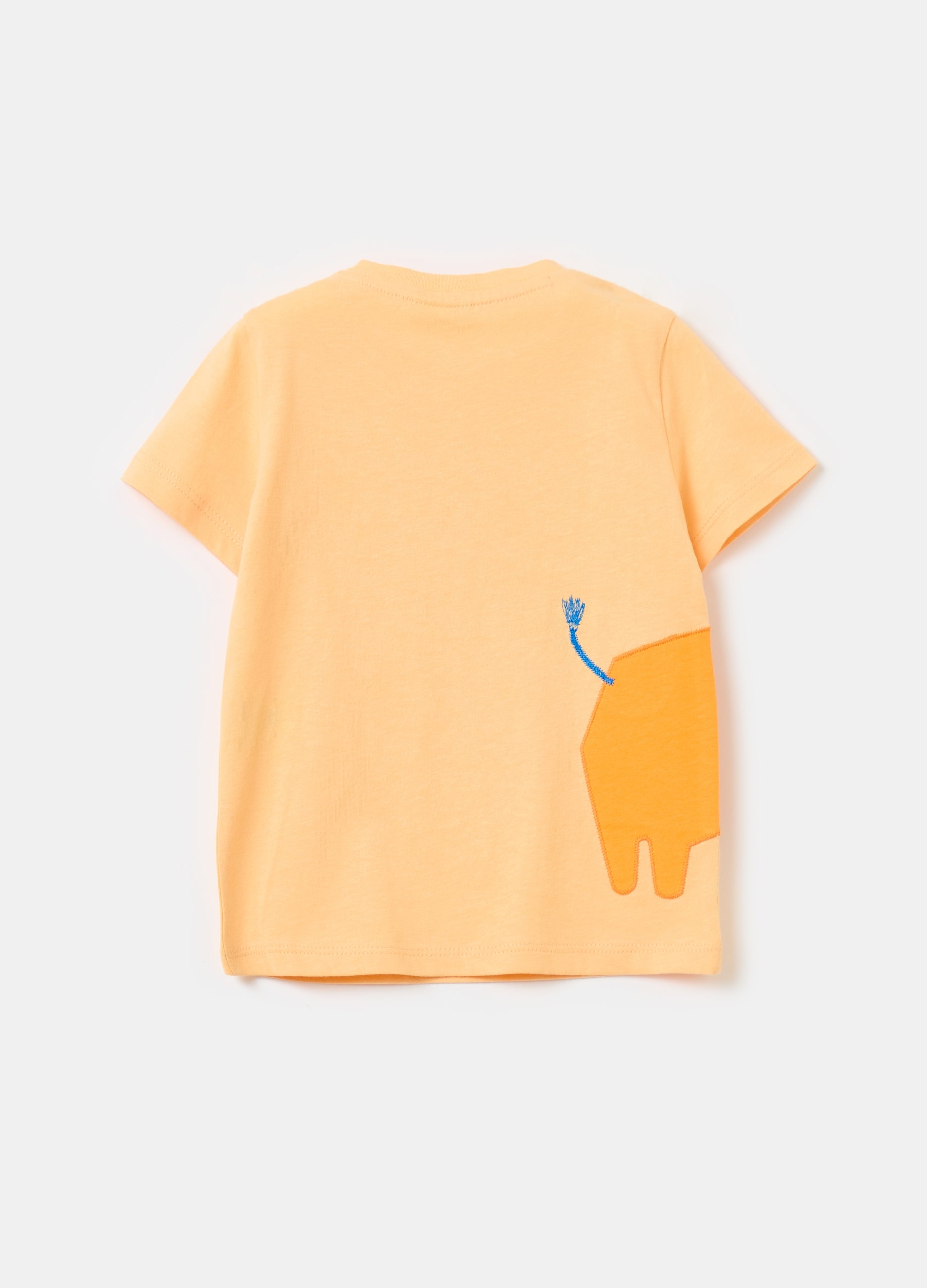 Ovs Printed Cotton T-Shirt