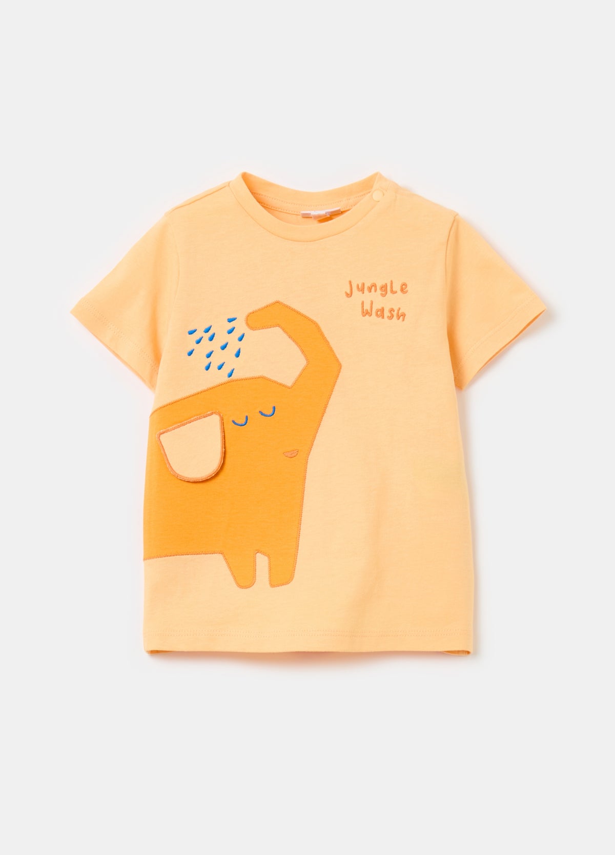 Ovs Printed Cotton T-Shirt