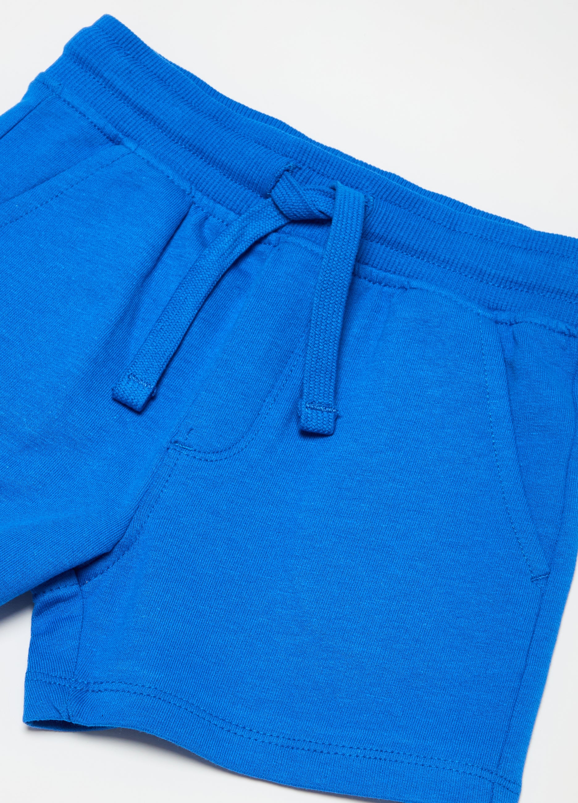 OVS Cotton Shorts With Drawstring