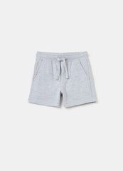 Ovs Cotton Shorts With Drawstring