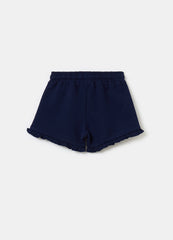 Ovs Shorts With Drawstring And Frills