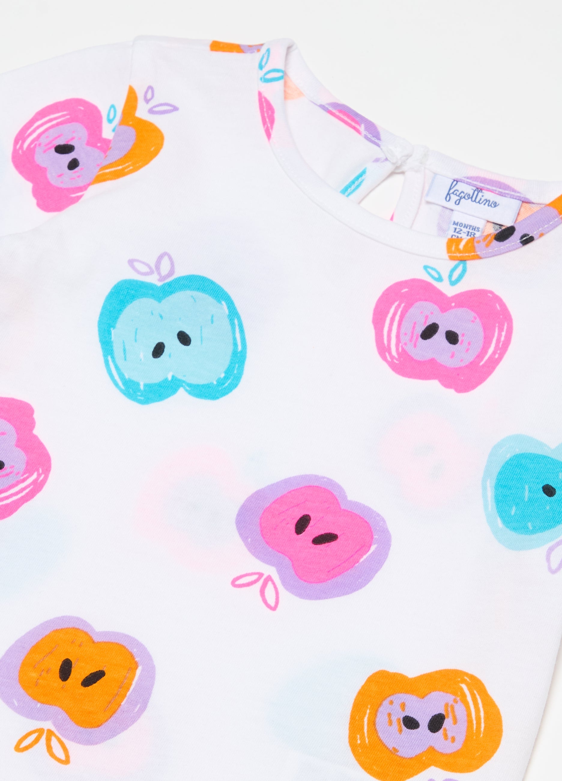 Ovs Cotton T-Shirt With Print