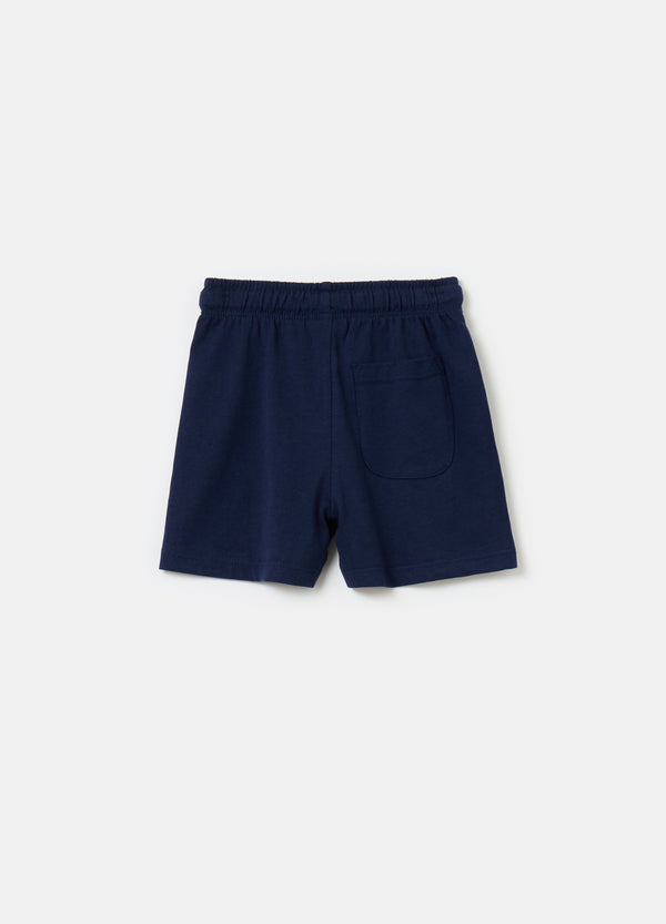 OVS Cotton Shorts With Drawstring