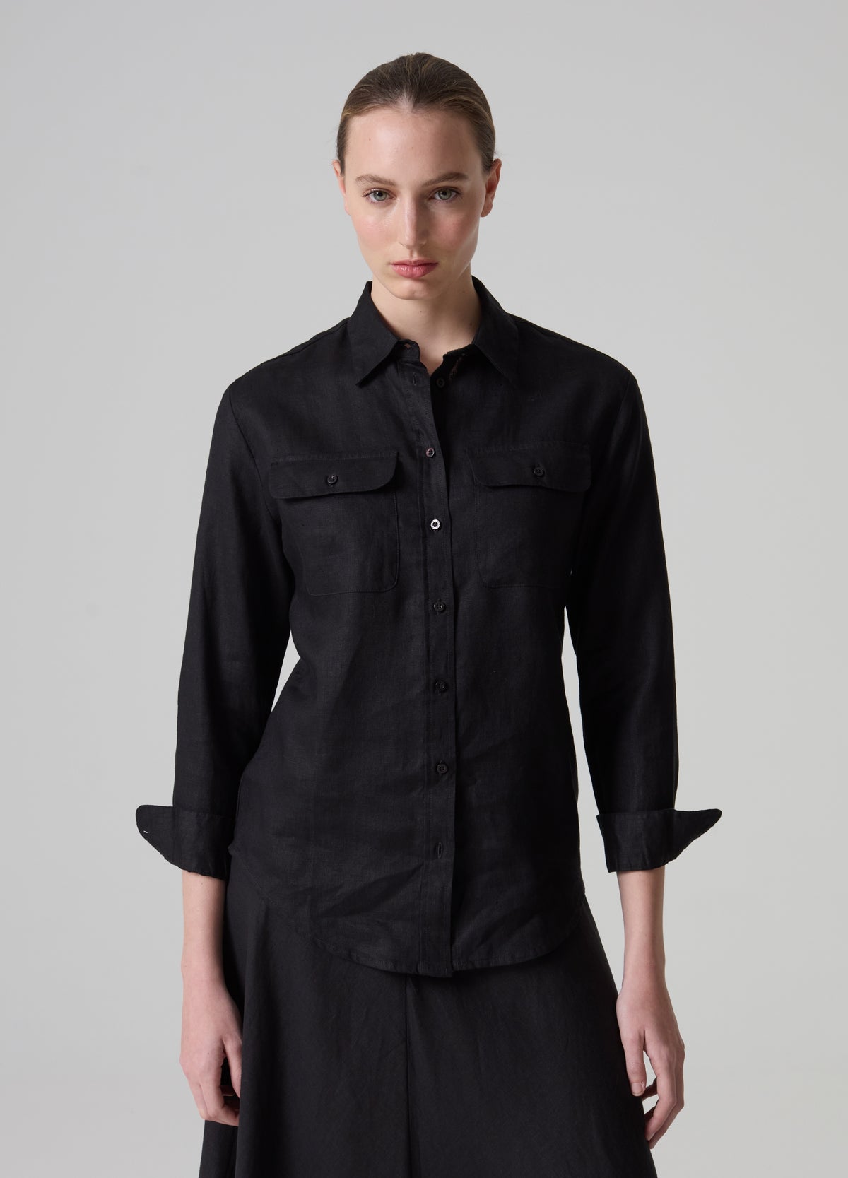 Contemporary Shirt In Linen
