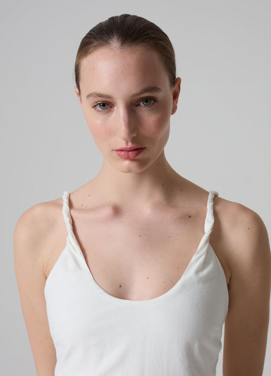 Contemporary Long Sleeveless Dress