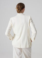 Contemporary Double-Breasted Blazer