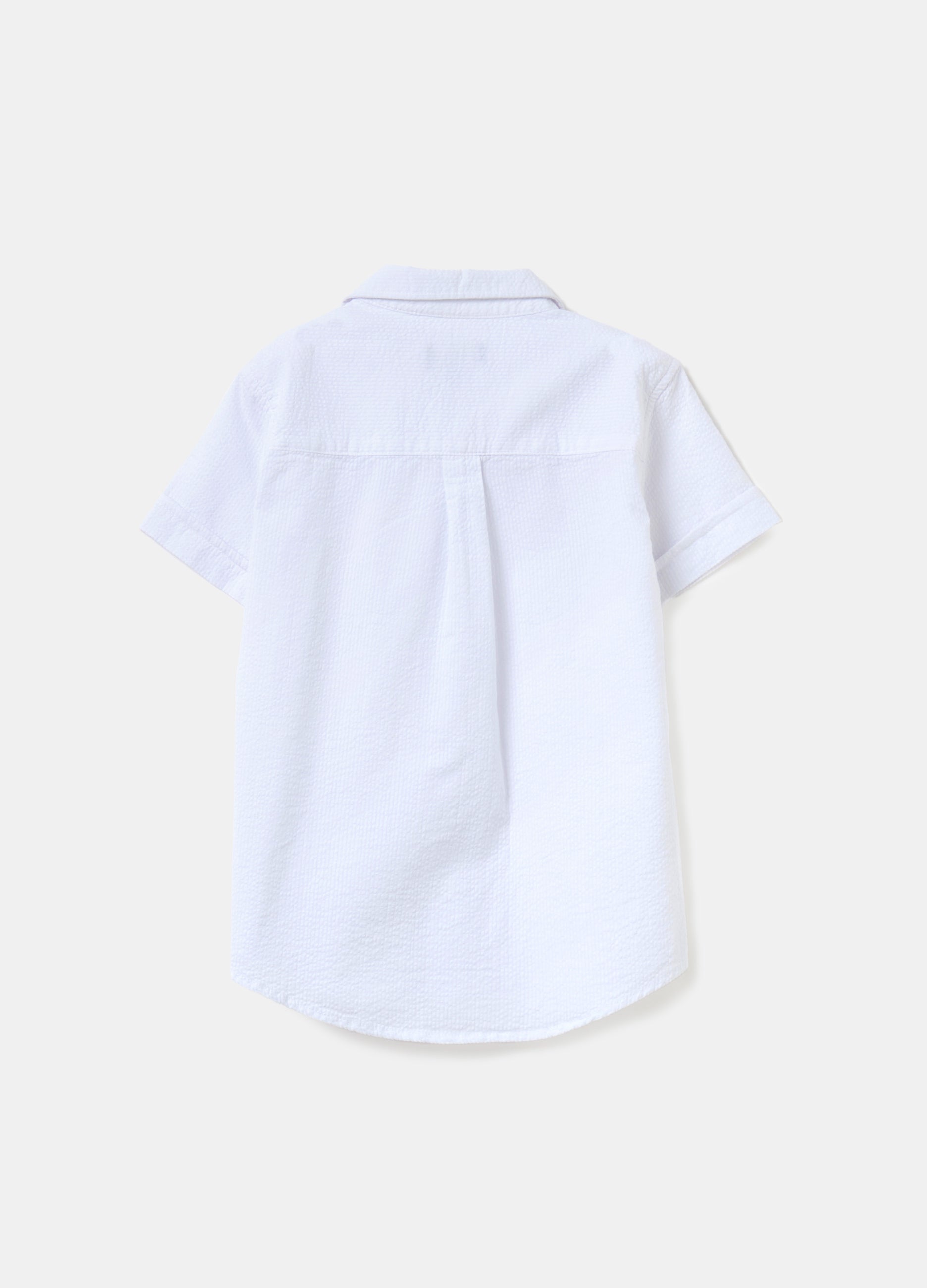 Ovs Cotton Shirt With Stripes