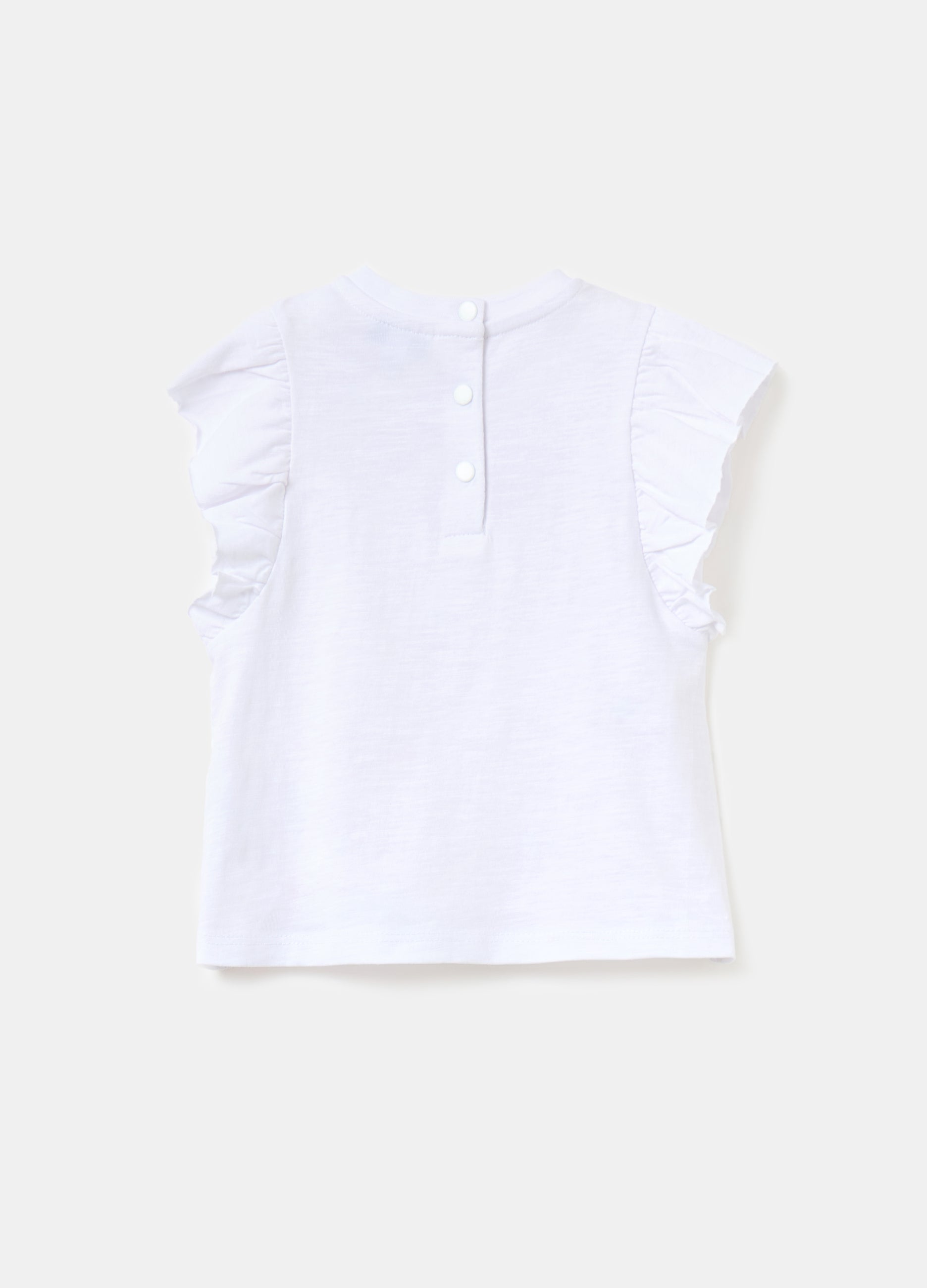 Ovs Cotton T-Shirt With Sequins