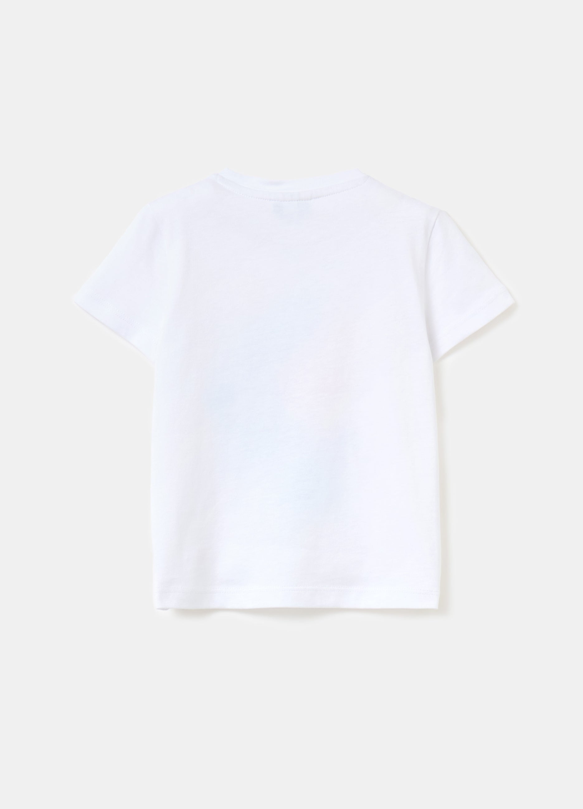 Ovs Printed Cotton T-Shirt