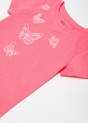 Ovs Cotton T-Shirt With Print