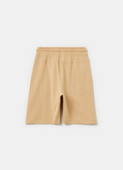 Ovs Fleece Bermuda Shorts With Drawstring And Print